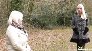 OLDNANNY Old Wifey Lacey Starr Cheating On Hubby With Dyke