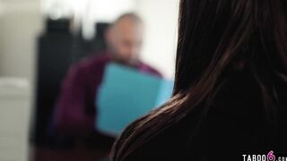 Contractor fucks desperate 18 fiance Maya Woulfe