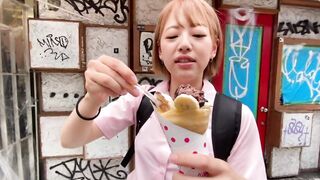 https://bit.ly/3iXw6ws Adorable Japanese teens with short hair has first pov