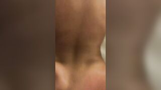 Slender Hispanic takes cock well