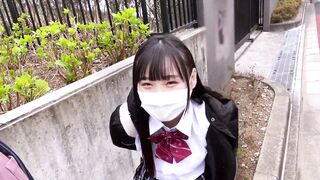 Japanese horney 19 year old wants more after she has her bushy