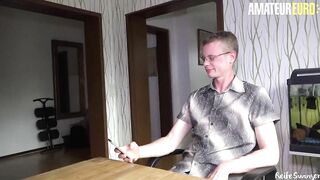 REIFE SWINGER - Slim Boy Fucks Rough A Bae German