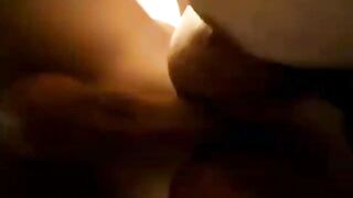Interracial - White BBW filthy fucking a new big black cock