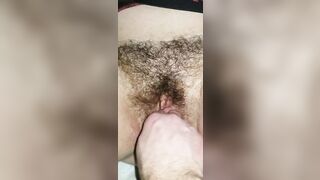 Bushy Vagina Fisting
