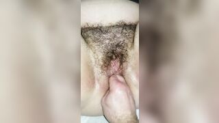 Bushy Vagina Fisting