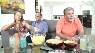 companion's daughters caught Liza and Glen strike the