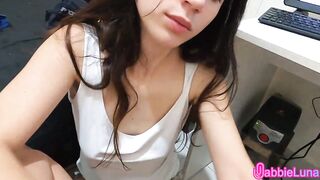 Gabbie Luna - Giving a Nice Bj on a Huge