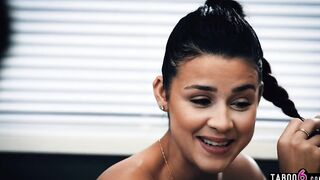 Innocent teenie Kylie Rocket manipulated by her nephew and aunt