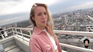 Lustful bitch almost swallowed a bro's penis right on the