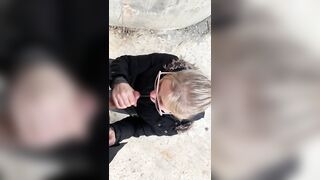 Nasty outdoor fucking into a park