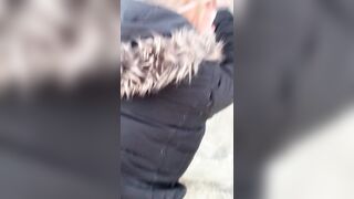 Nasty outdoor fucking into a park