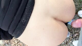 Bimbo fuck inside a park (public outside pounded)