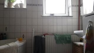 my exwife spycam into the restroom