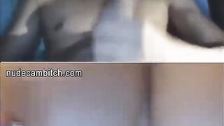 Big Natural titted on random chat