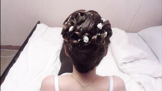 Modest Russian bride and wedding night