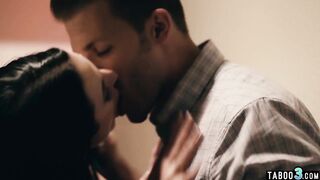 Chubby mom housewife Angela White relaxing her long cocked hubby