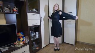 Gag ball, booty plug, sex toy and self-spanking!