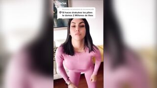TikTok (38)- Amateur exposing butt inside outdoors seethrough g-string