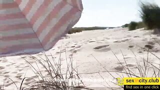 Outside Masturbation With Voyeurs At Nudebeach And Public Bl