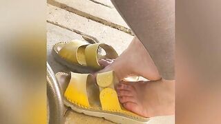 My toes kinky for your tribute cum