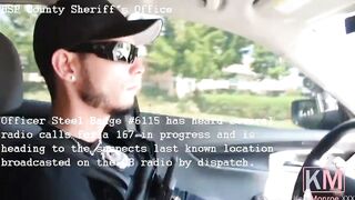 Cool cop arrests her, fucks her and shoots cum inside