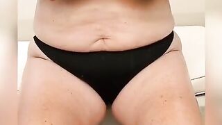 Ex-Wife strokes oil on her titted on a boat