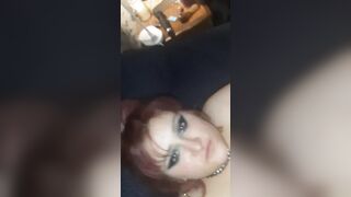 Princess takes fist, sissy watches