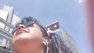 Toronto Night and Eaton Centre Bombshell Dancing