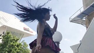 Toronto Night and Eaton Centre Bombshell Dancing