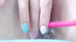 BustyLady Masturbates to Orgasm