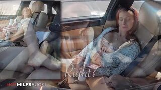 Red Haired milf Gabby Lamb Blows And Fucks A Guy