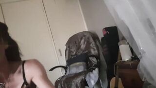 Aussie cougar takes on brown penis (Interracial)