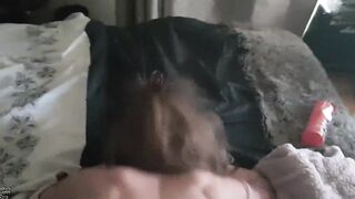 Aussie cougar takes on brown penis (Interracial)