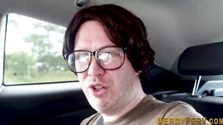 Yorkshire nerds cum spray penis blowing brits