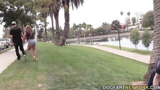 Teanna Trump Fucks White Dicks Instead Of Studying