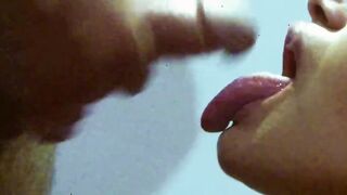 Cummed karen's mouth