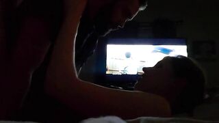 Milf smoking while getting pounded