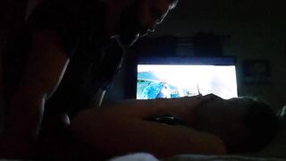 Milf smoking while getting pounded