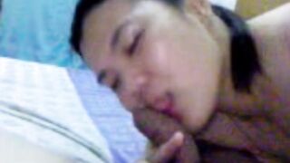 Cum in CT's mouth