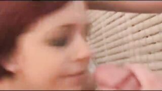 ginger cummed compilation