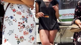 Braless Lover shows Huge erected nipples