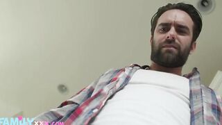 Horney stepmom enjoy and squirt