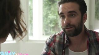 Horney stepmom enjoy and squirt