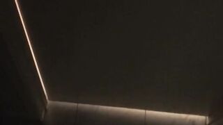 Step Daughter creampied inside the restroom