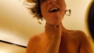 Wifey shared with friend inside hotel room MMF
