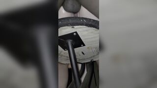 Hotwife take bbcs on the barstool
