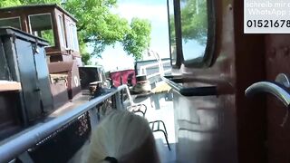 Heisse schlanke Blonde fickt mit Stiefbruder pov