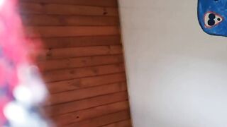 Dos lesbianas en espectacular tijera