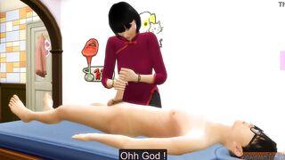 oriental Milf Massages Her Pure Son Who Turns Inside Sex