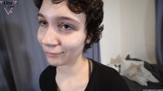 LinaLynn ripped open! Yoga professor makes me drink His Cum!